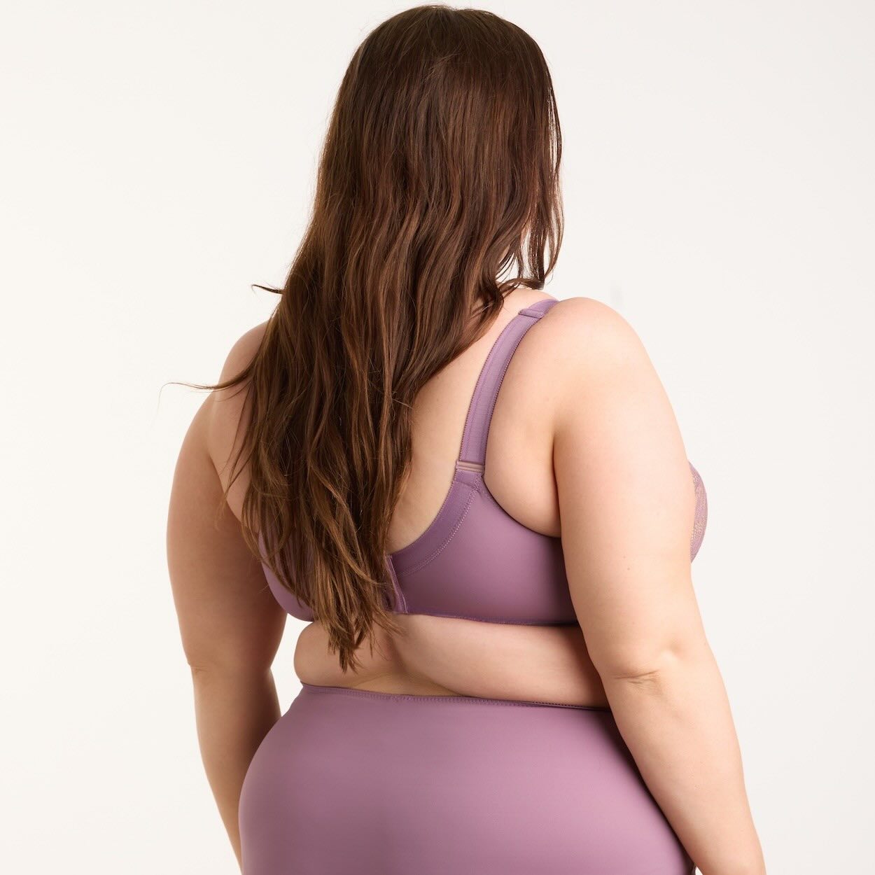 Radiate Lace Wirefree Bra - Premium Support - Lavender Spritz