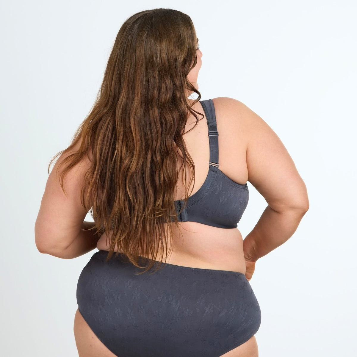 Wirefree Bra - Premium Support - Charcoal