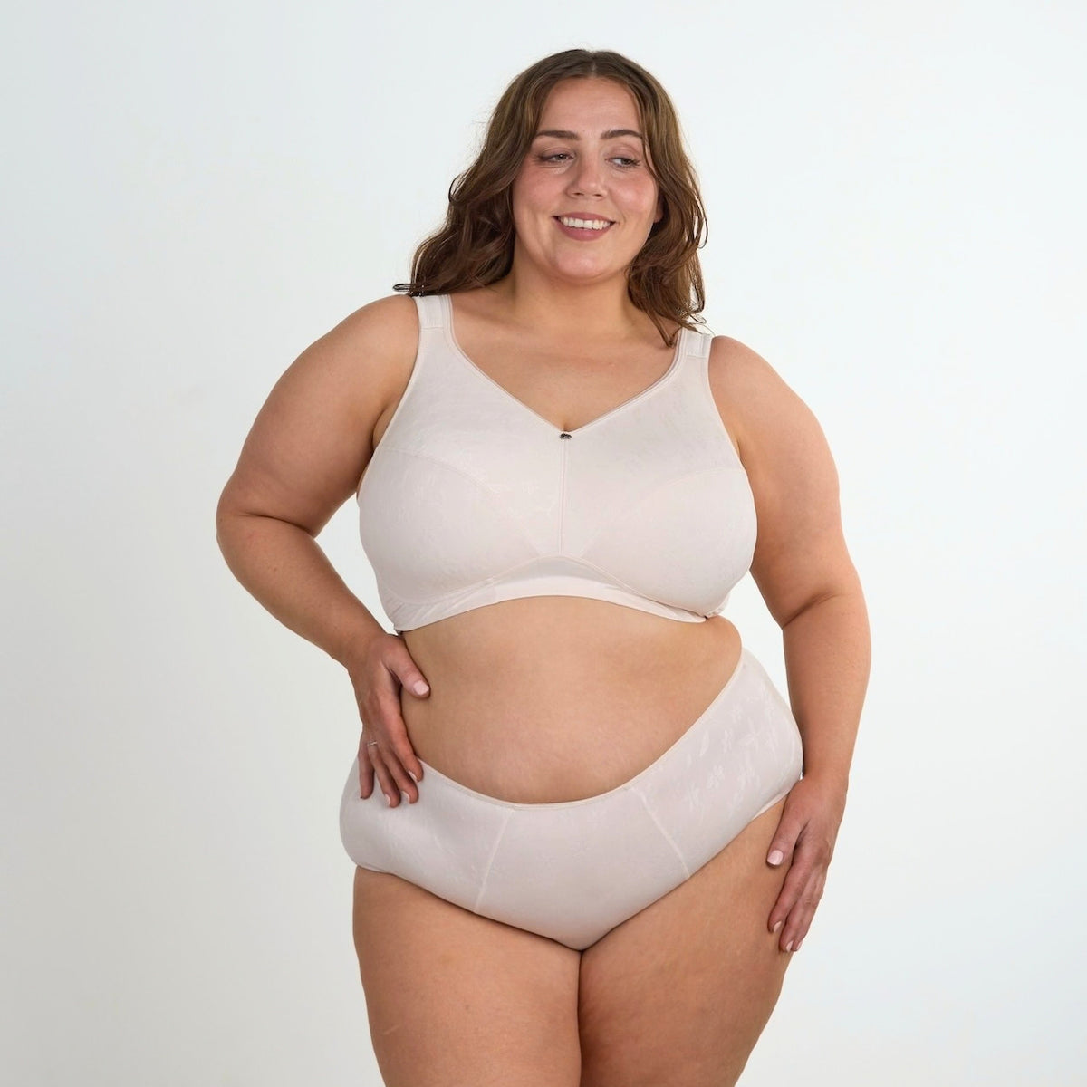 Wirefree Bra - Premium Support - Soft Pink