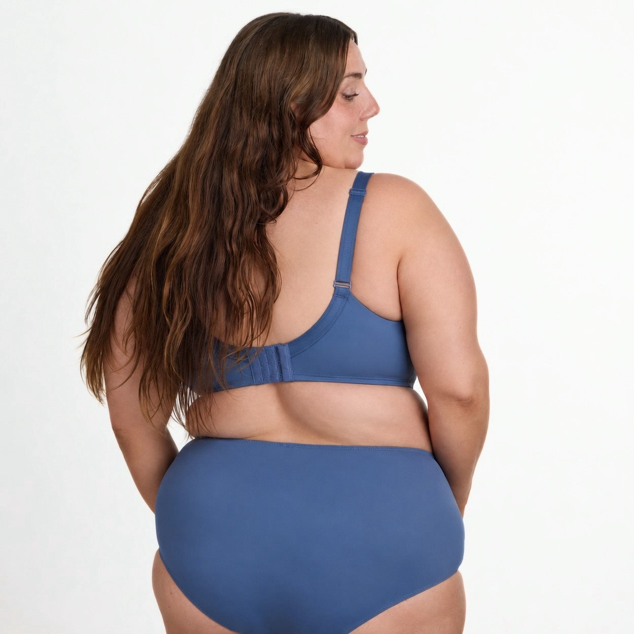 Willow Lace Premium Support Bra - Vintage Indigo