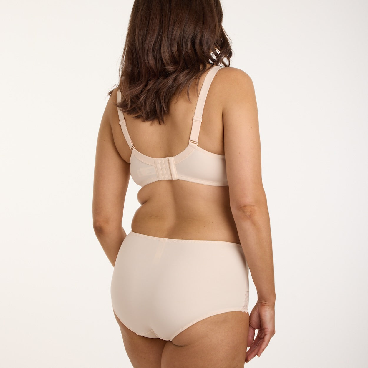 Willow Lace Full Brief - Latte