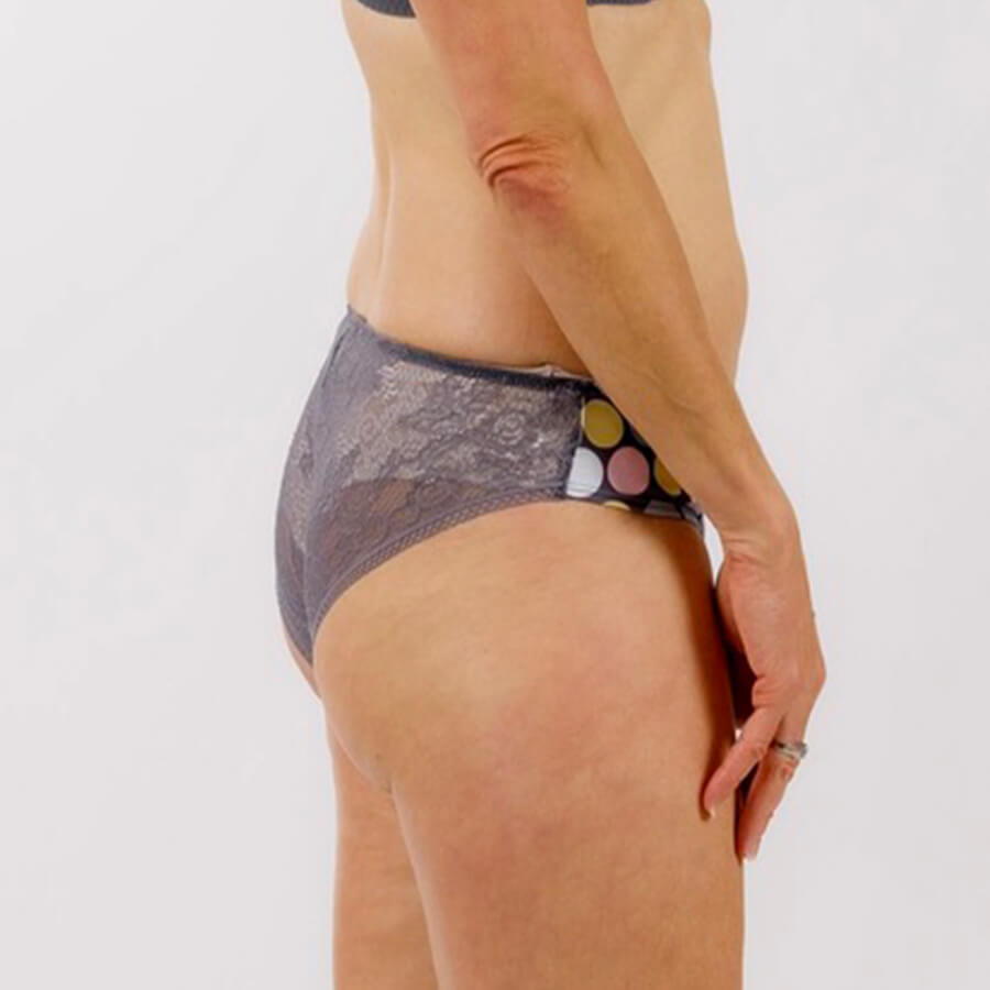 Lace Bum Bikini Brief - Gelato