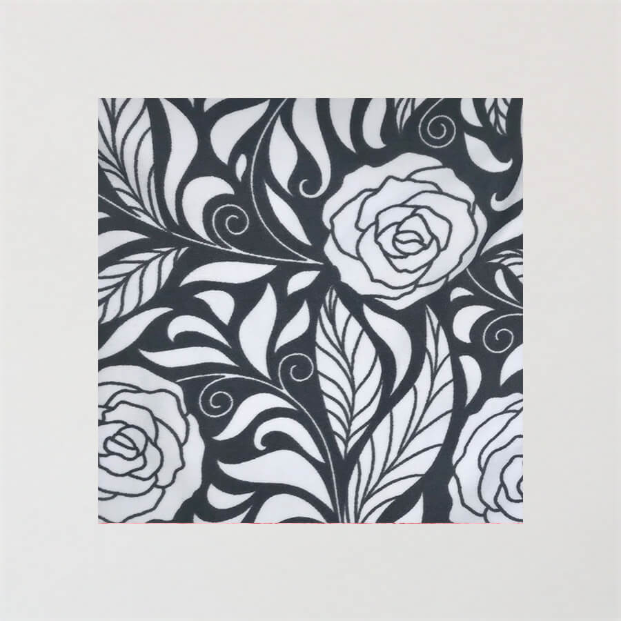 Signature Print Full Cup Bra - Premium Support - Pewter Rose