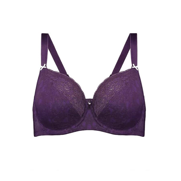 Warners 38D New Tags Purple Underwire Full Bra 01561 Orig. $35 Luxe Full  Support