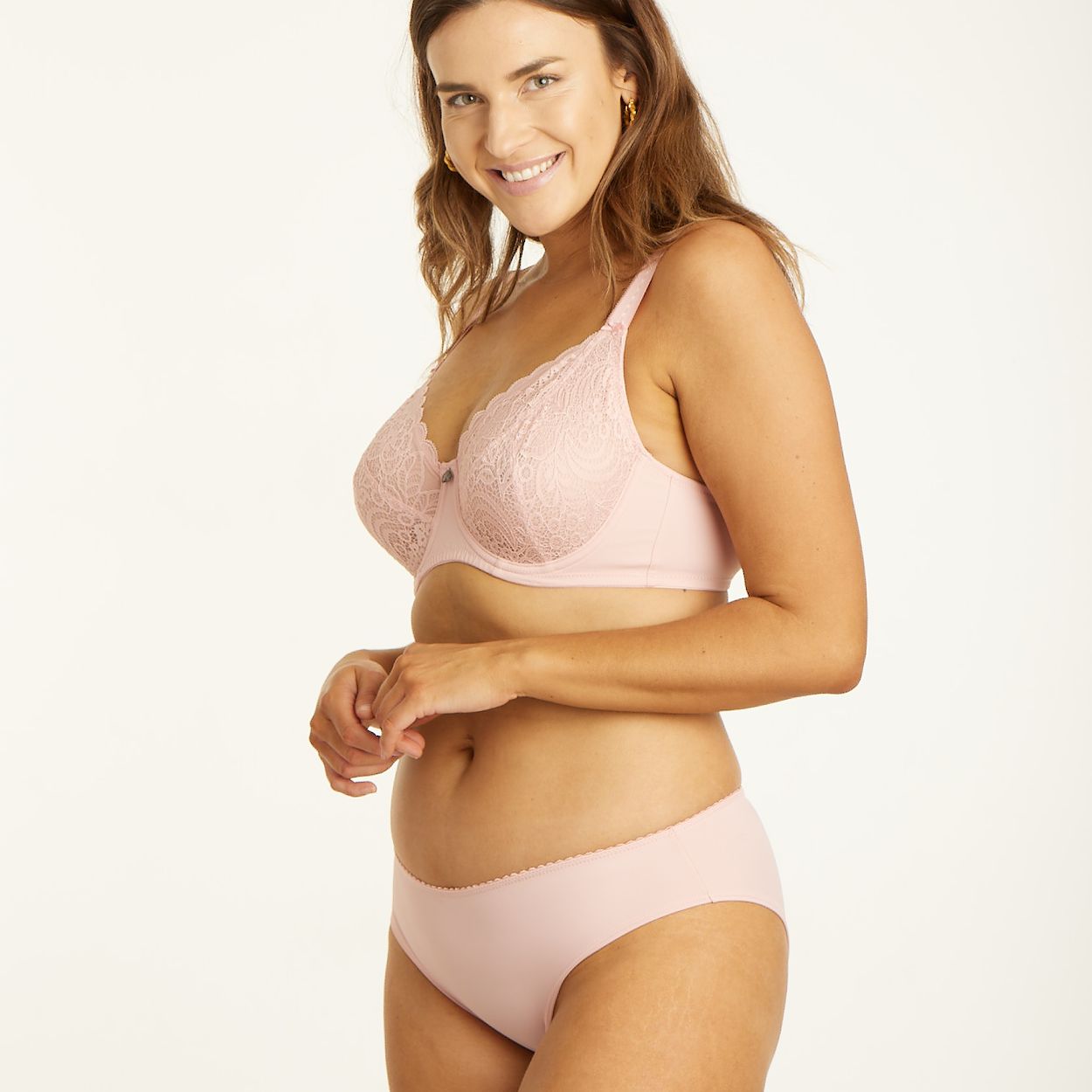 Bikini Brief - Blush Pink