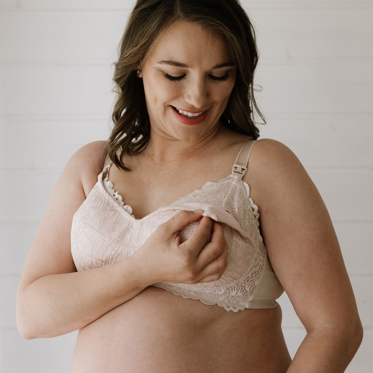 Maternity Bra - Almond Rose