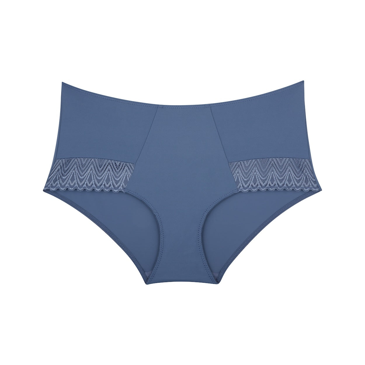 Willow Lace Full Brief - Vintage Indigo