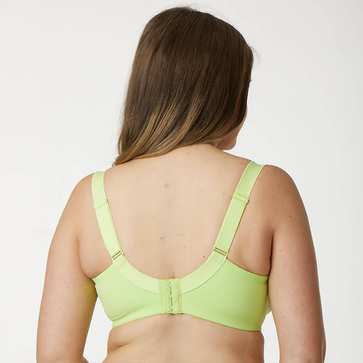 Nightingale Lace Premium Support Bra - Lime Splash Green