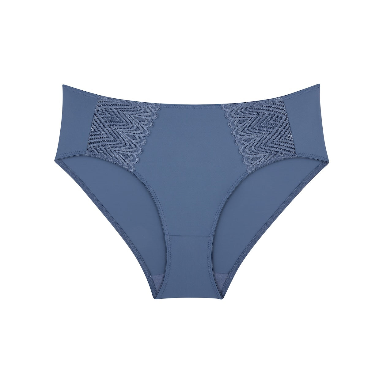 Willow Lace Midi Brief - Vintage Indigo