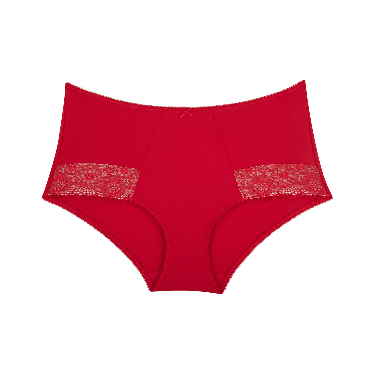Peony Lace Full Brief - Savvy Red