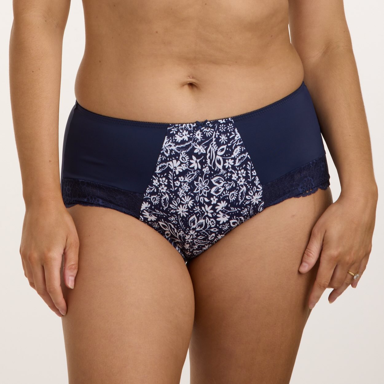 Print Full Brief - Mystic Navy Floral