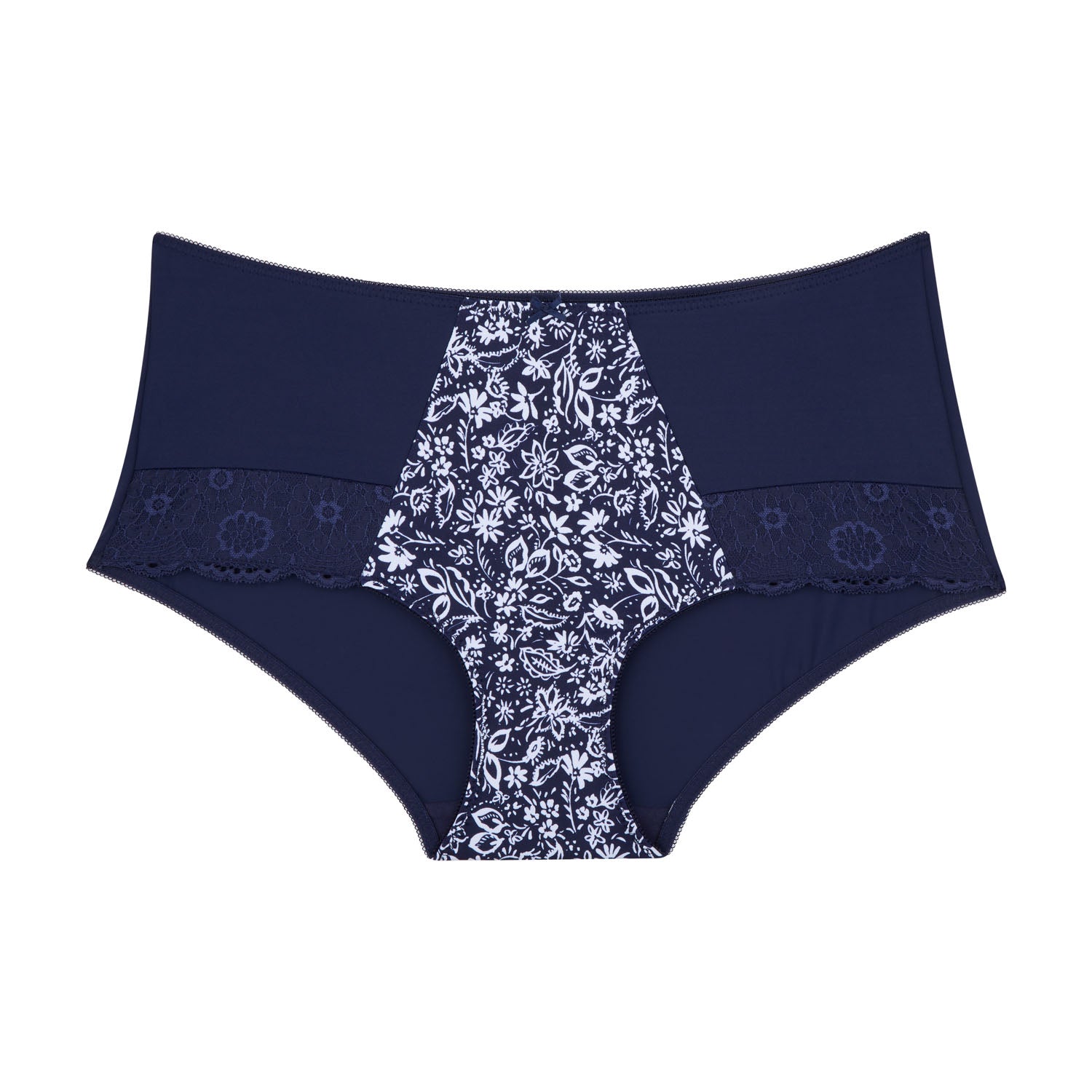 Print Full Brief - Mystic Navy Floral