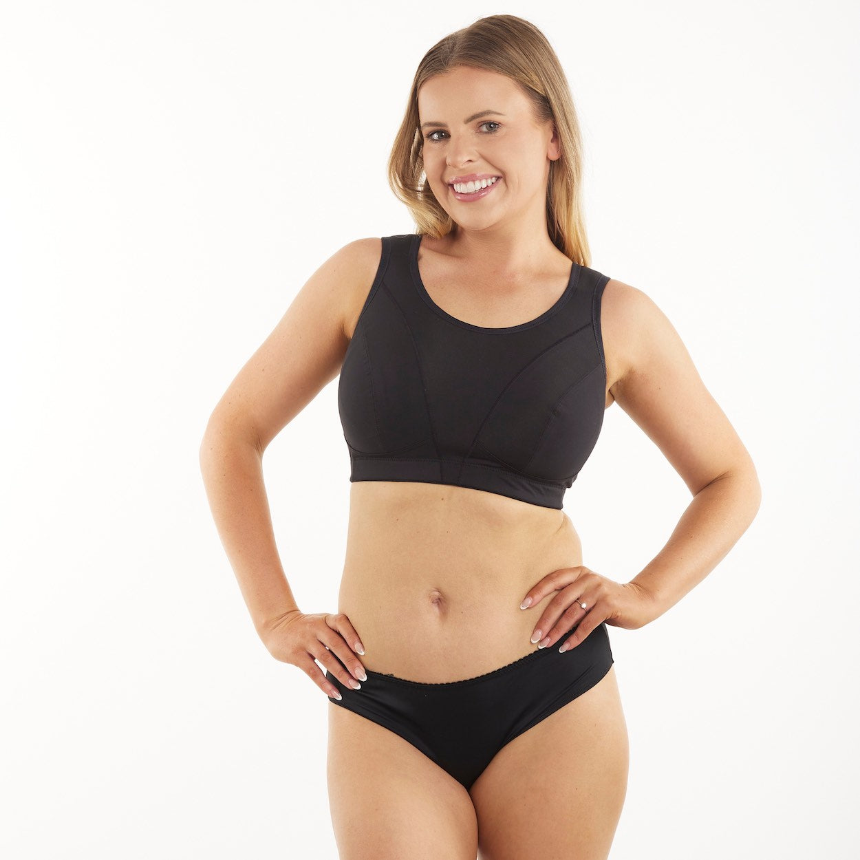 Sports Bra - Premium Support - Black