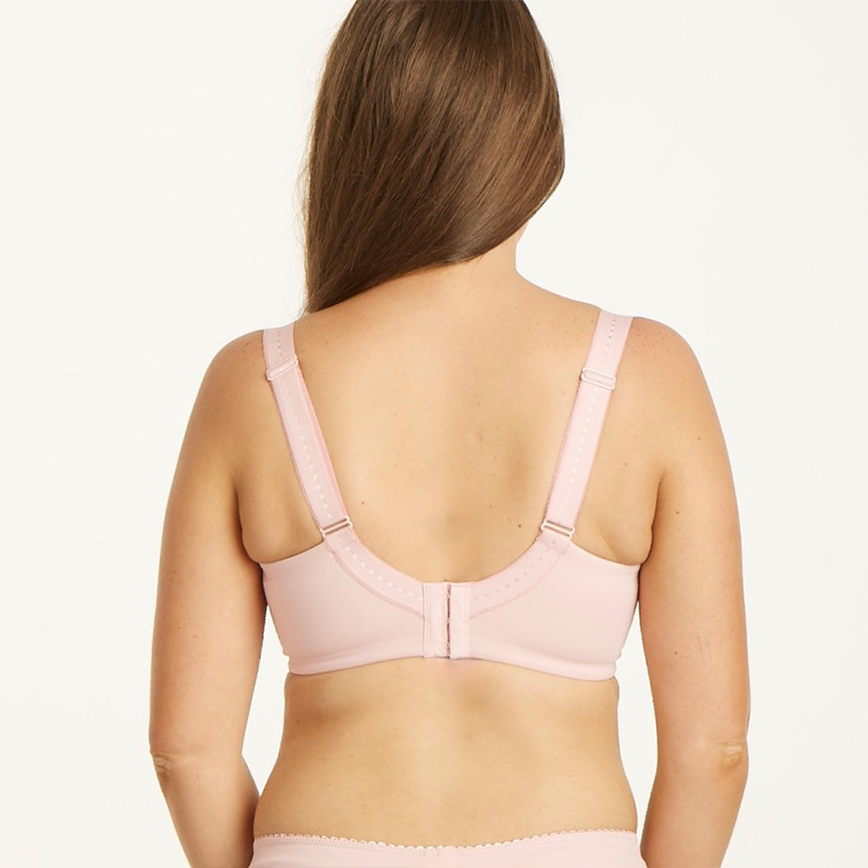 Lily Lace Premium Support Bra - Blush Pink