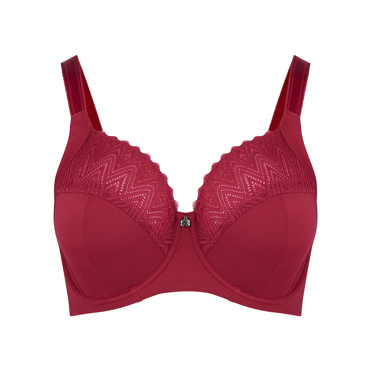 Willow Lace Premium Support Bra - Beaujolais