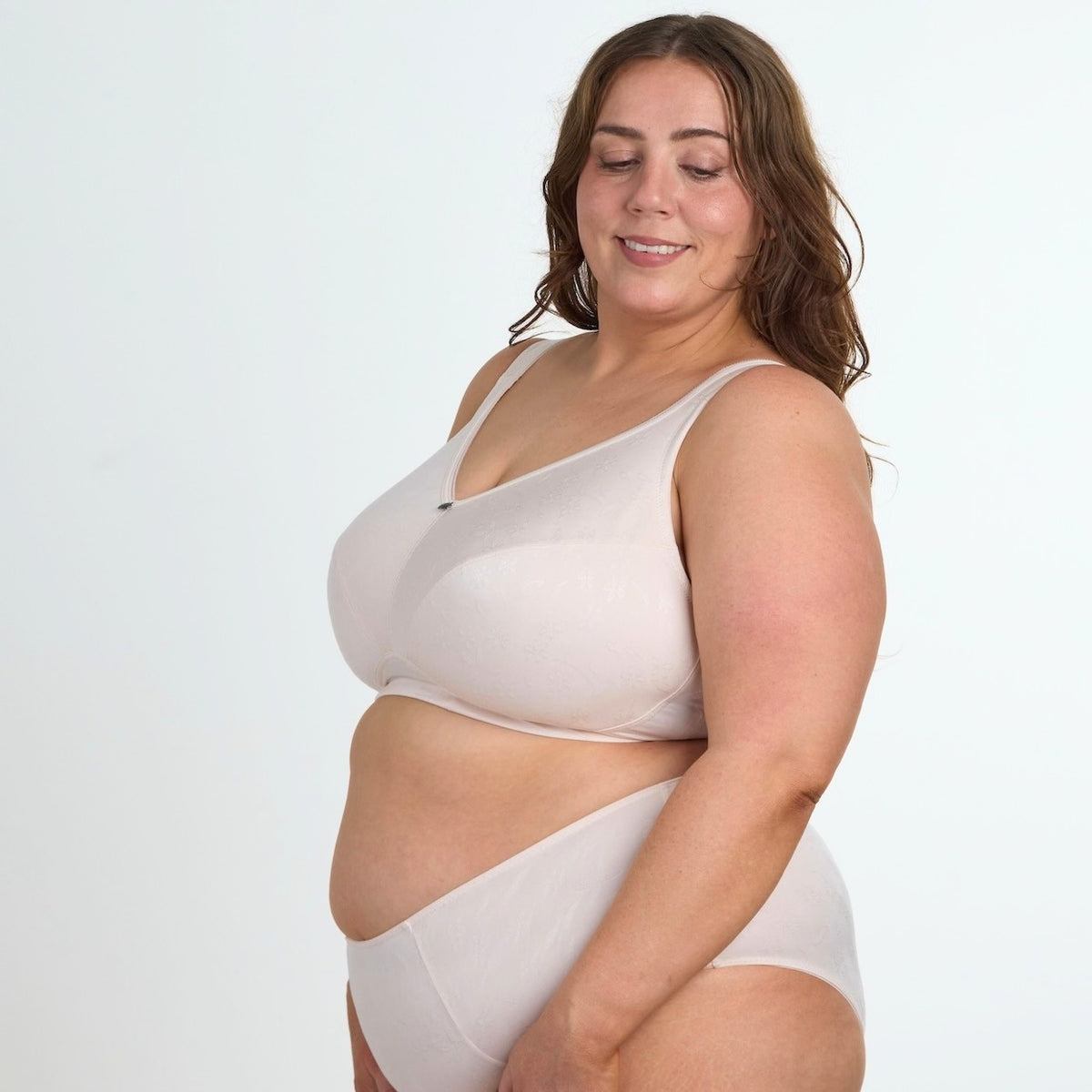 Wirefree Bra - Premium Support - Soft Pink