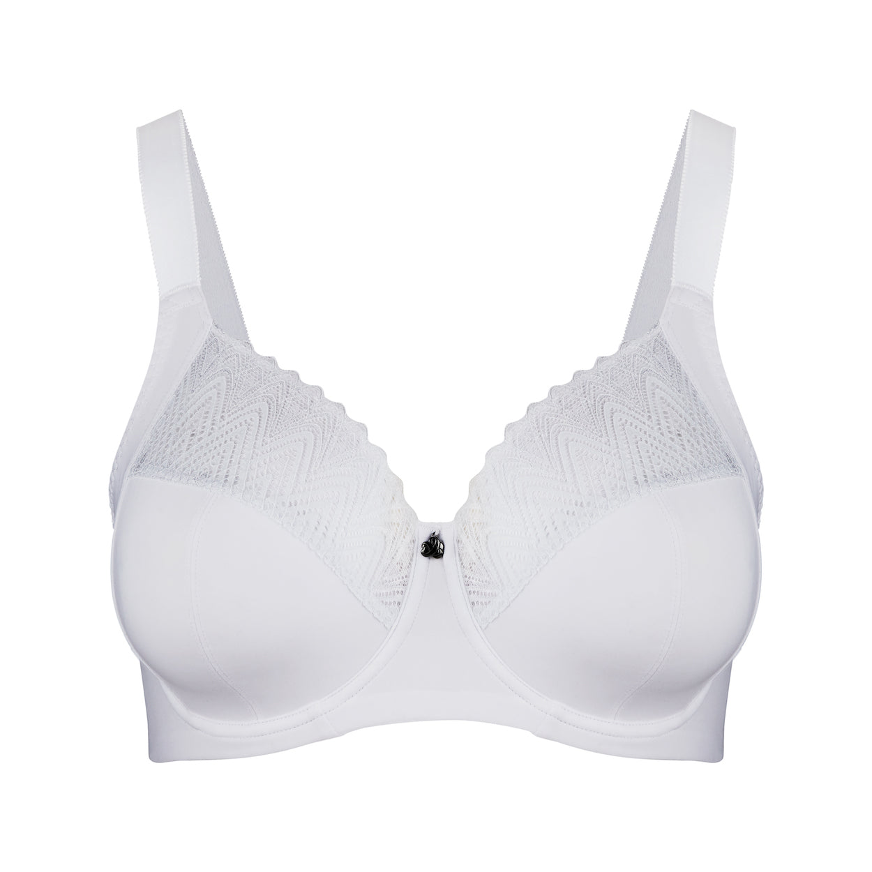 Willow Lace Premium Support Bra - White