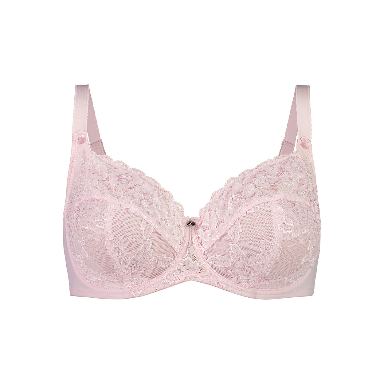 Dahlia Lace Full Cup Bra - Pink Smoke