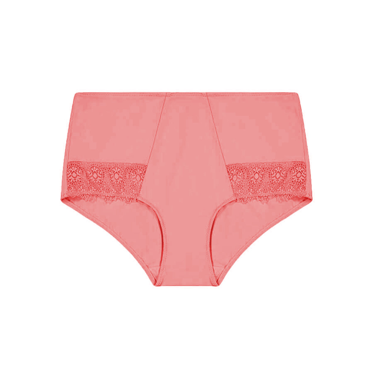 Geo Lace Full Brief - Sorbet