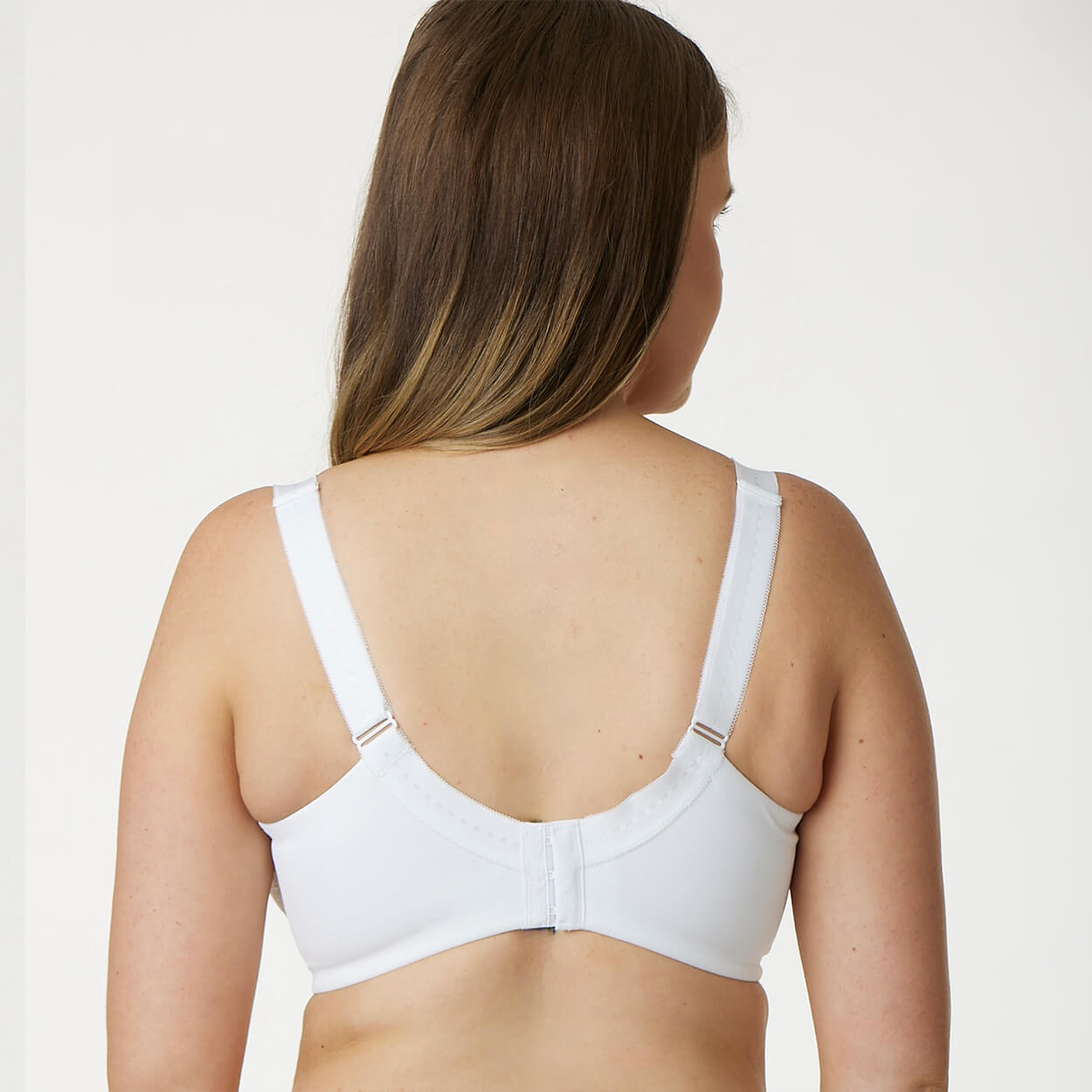 Lily Lace Premium Support Bra - White