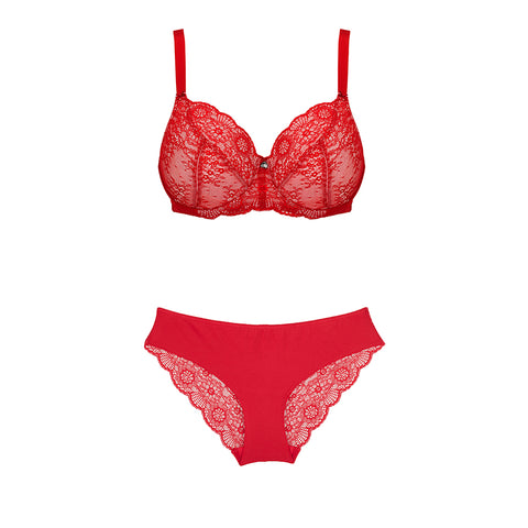 Buy Body tonic Lingerie Set for, Bridal, Push-up Bra Penty Set, Solid Bra  Penty Set and Swimwear Bikini Set (RED) at