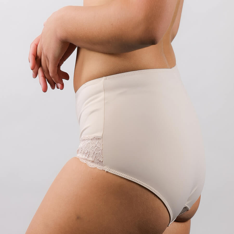 Midi Short Brief 2 pack - Almond and Pink Smoke