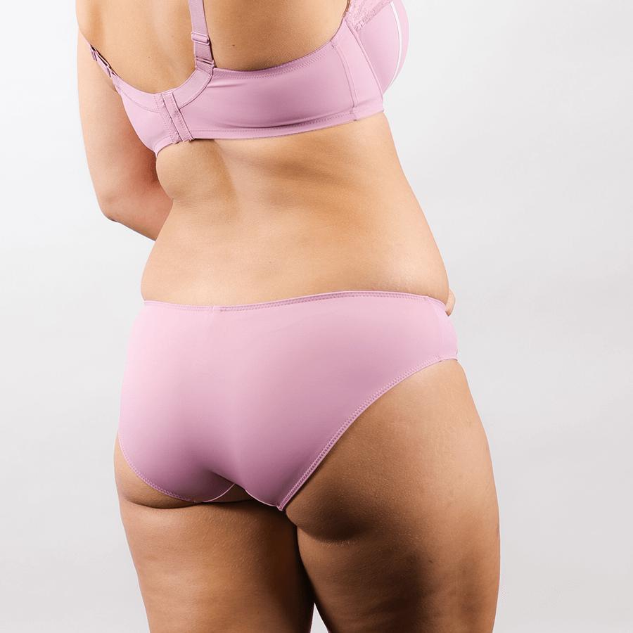 Ribbons Bikini Brief - Foxglove - Product Image