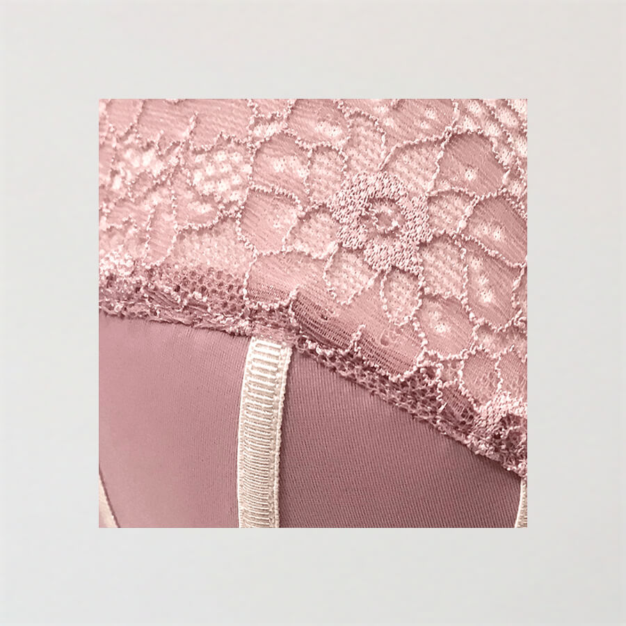 Ribbons Full Brief - Foxglove Pink