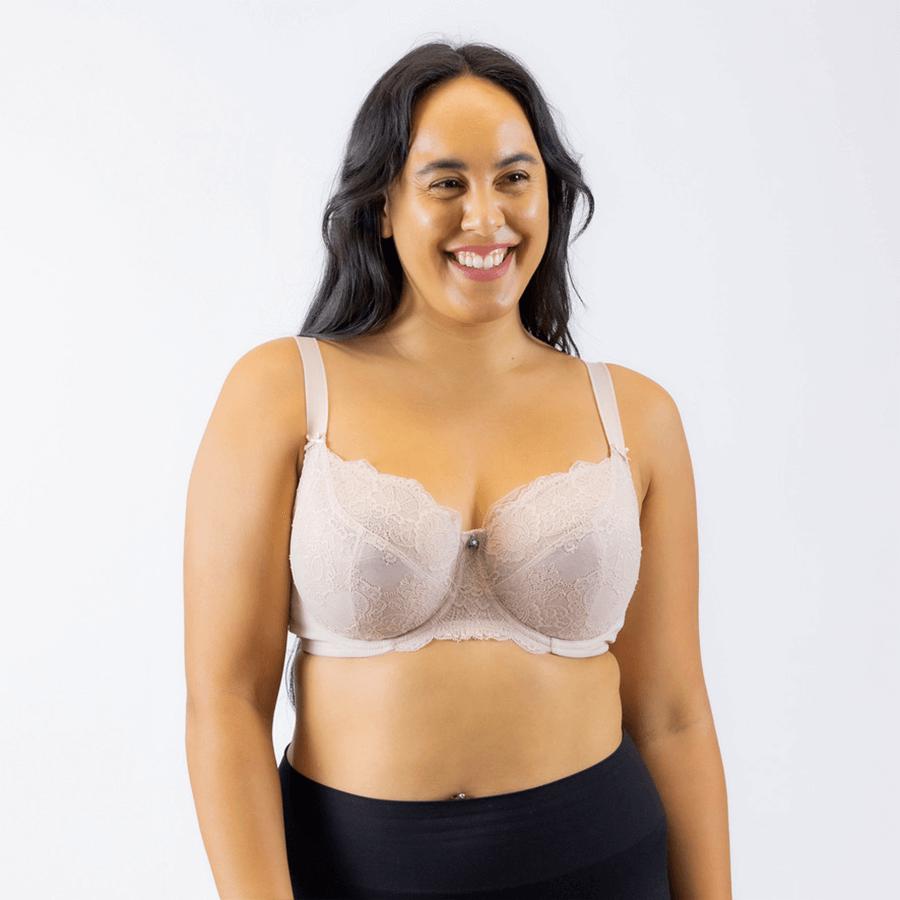 Baroque Lace Bras (2 pack) - Black  and Cafe Latte
